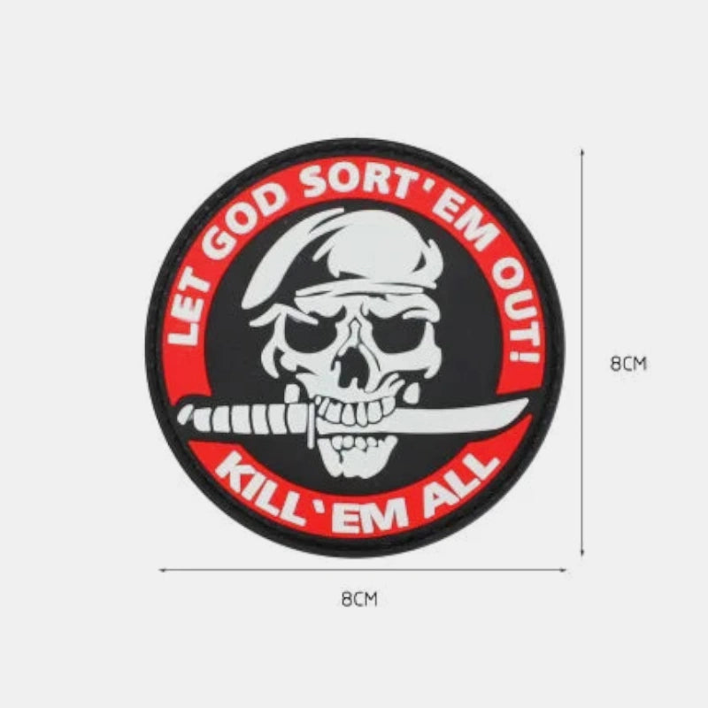 Patch pour sac crossfit commando