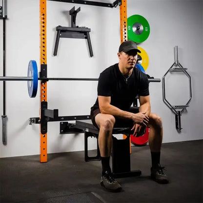 Power rack squats developpé couché