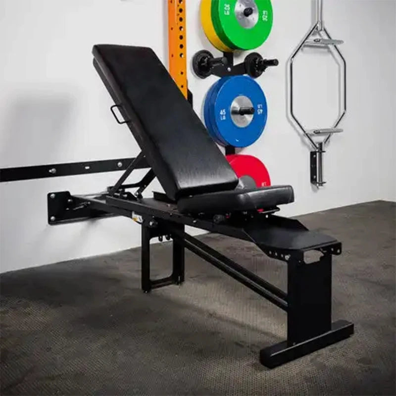 Power rack squats banc
