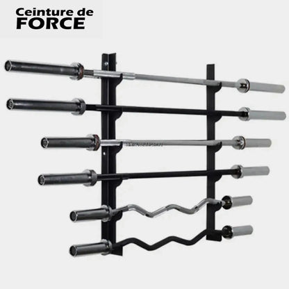 Rangement barre olympique