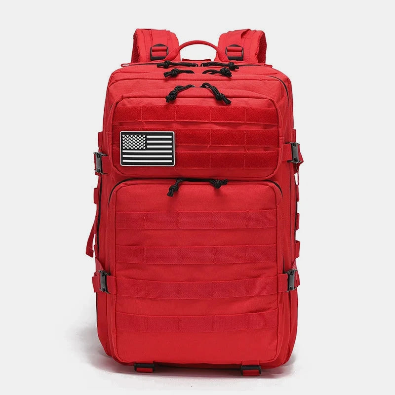 Sac 50l militaire crossfit rouge