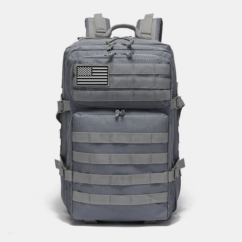 Sac 50l militaire crossfit gris