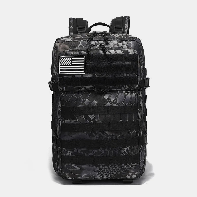 Sac 50l militaire crossfit noire