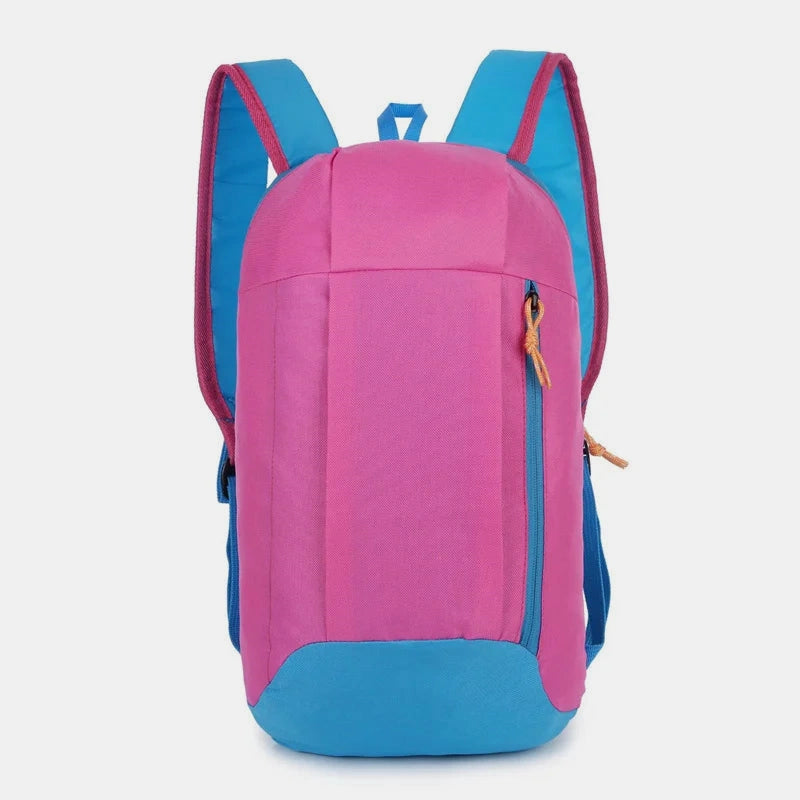 Sac a dos avec poche rose