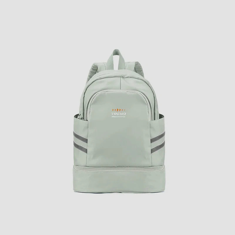 Sac à dos femme sport chic vert clair
