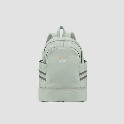 Sac à dos femme sport chic vert clair