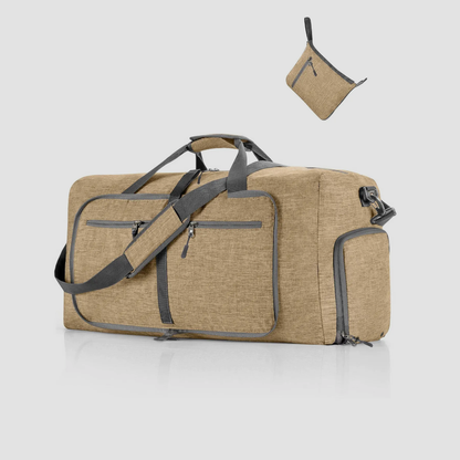 Sac à dos multi compartiment femme beige
