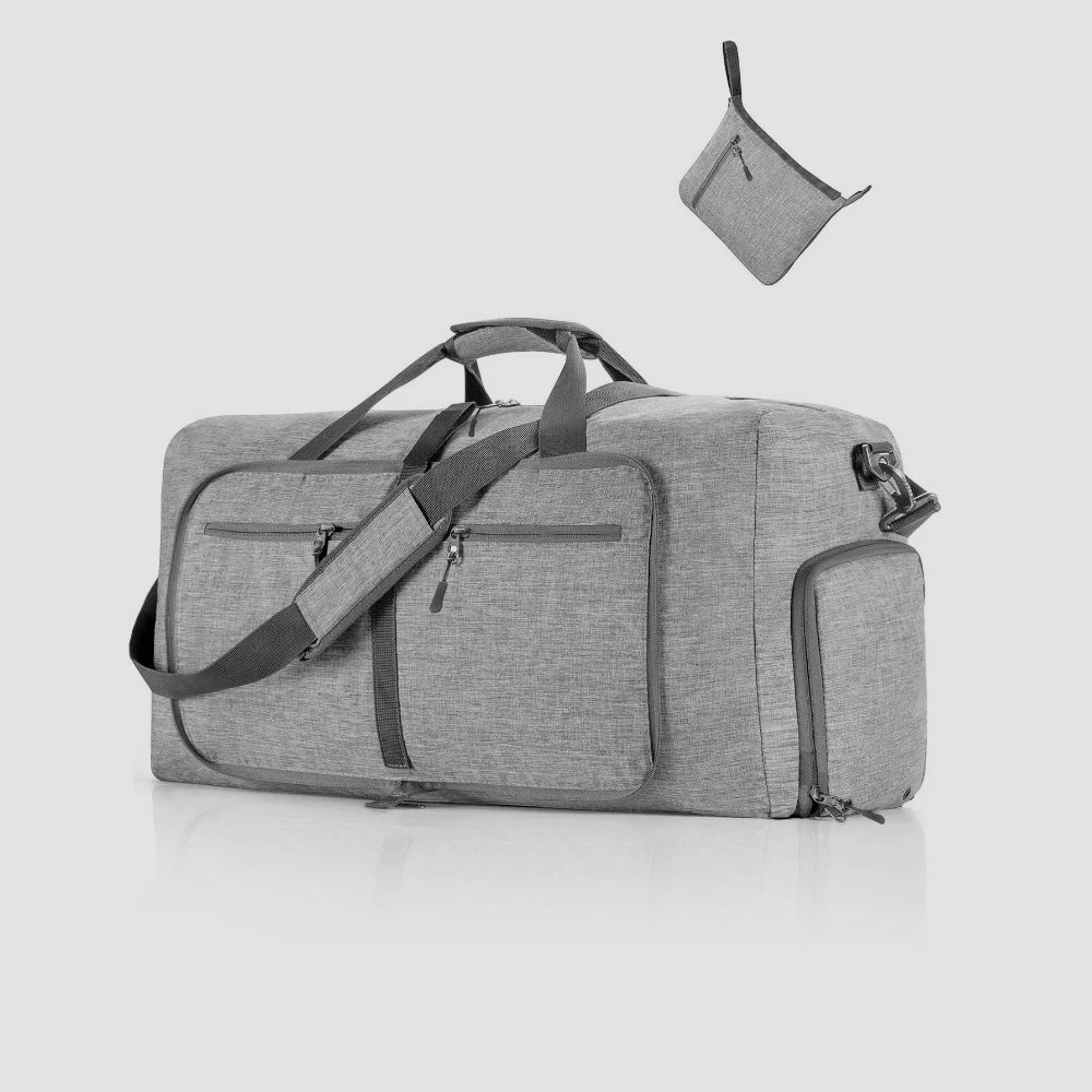 Sac à dos multi compartiment femme gris