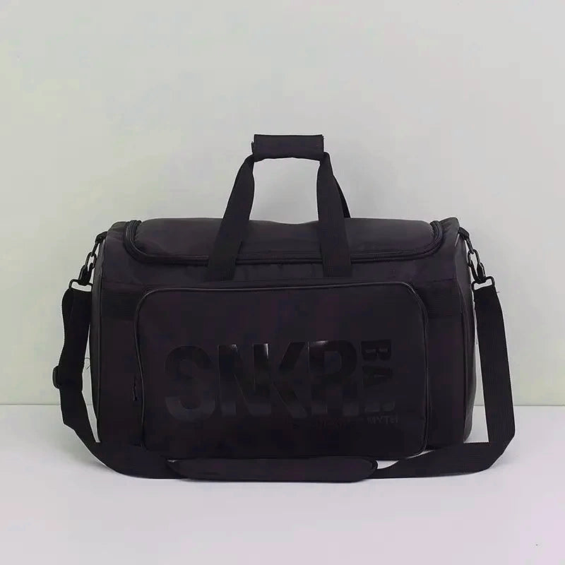 Sac avec compartiment de rangement noir