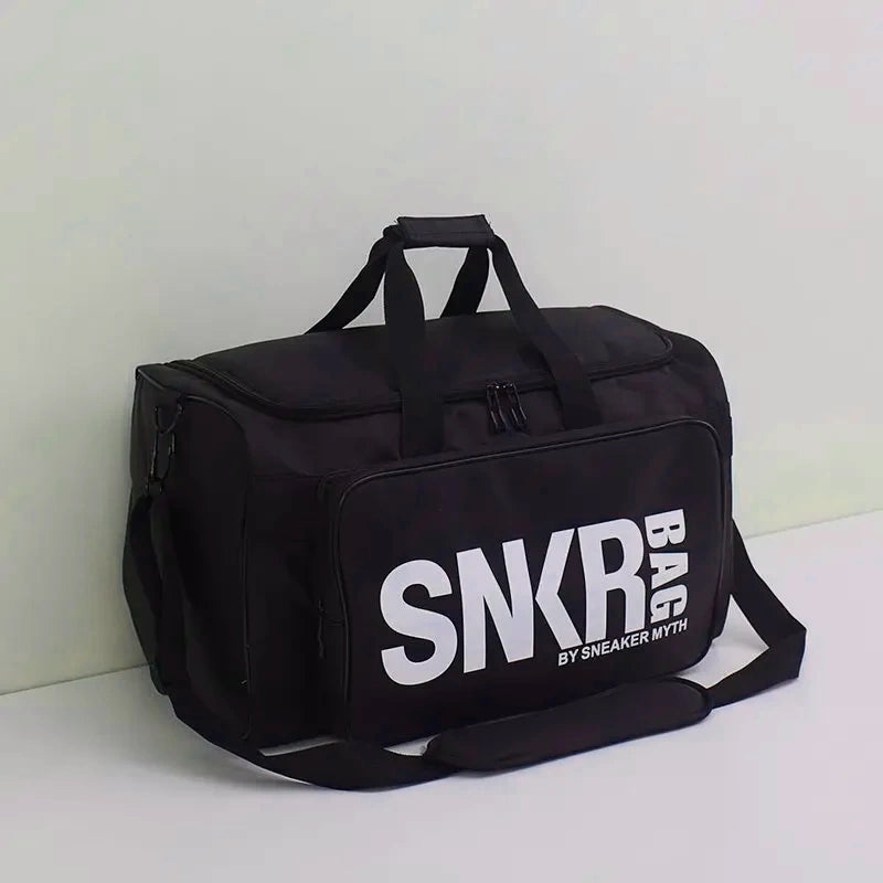 Sac avec compartiment de rangement blanc