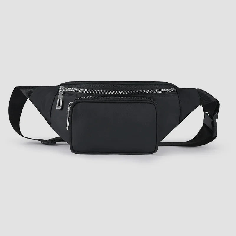 Sac banane femme sport noir