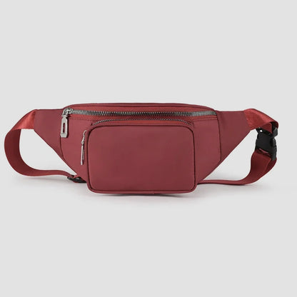Sac banane femme sport rouge