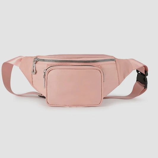 Sac banane femme sport rose