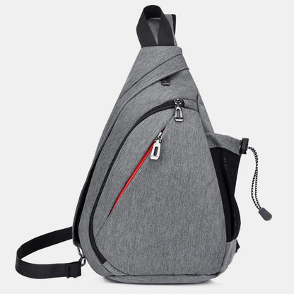 Sac bandoulière homme sport gris