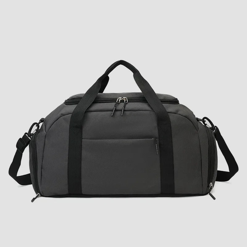 Sac de sport bandoulière gris