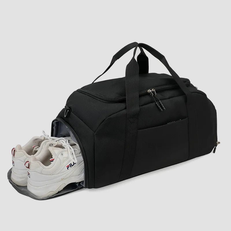 Sac de sport bandoulière compartiment chaussure