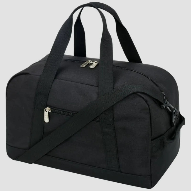 Sac de sport bandoulière unisexe noir