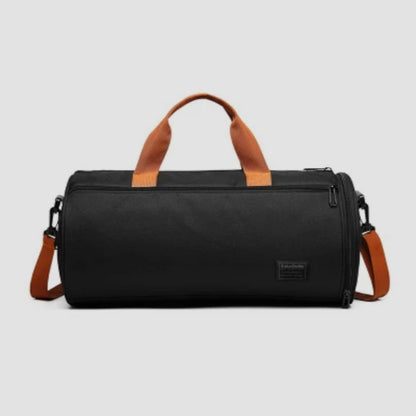 Sac de sport en bandoulière noire
