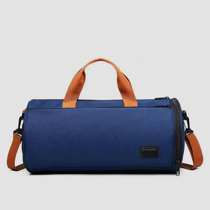 Sac de sport en bandoulière bleu