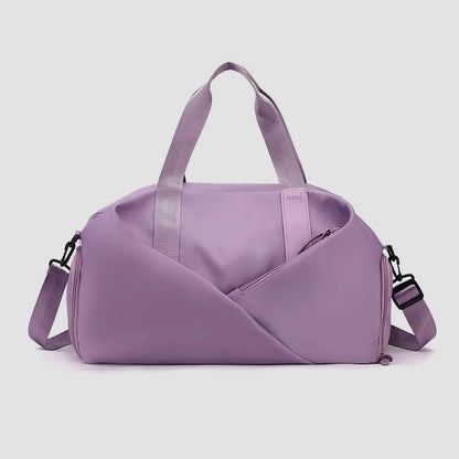 Sac de sport femme tendance mauve