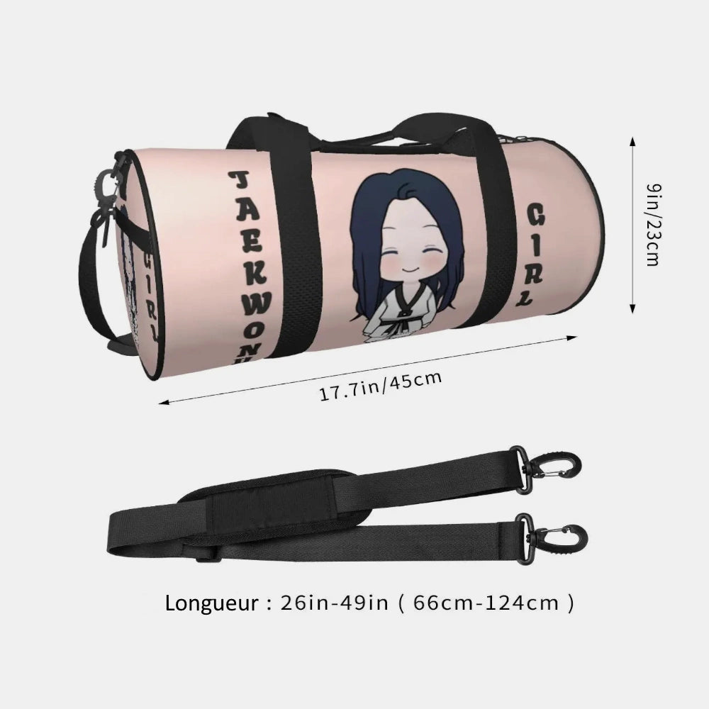 Sac de sport fille taekwondo dimensions
