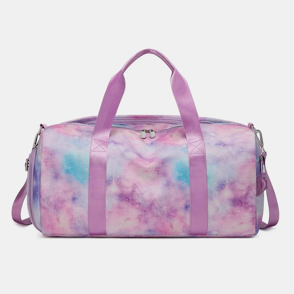 Sac de sport fillette mauve