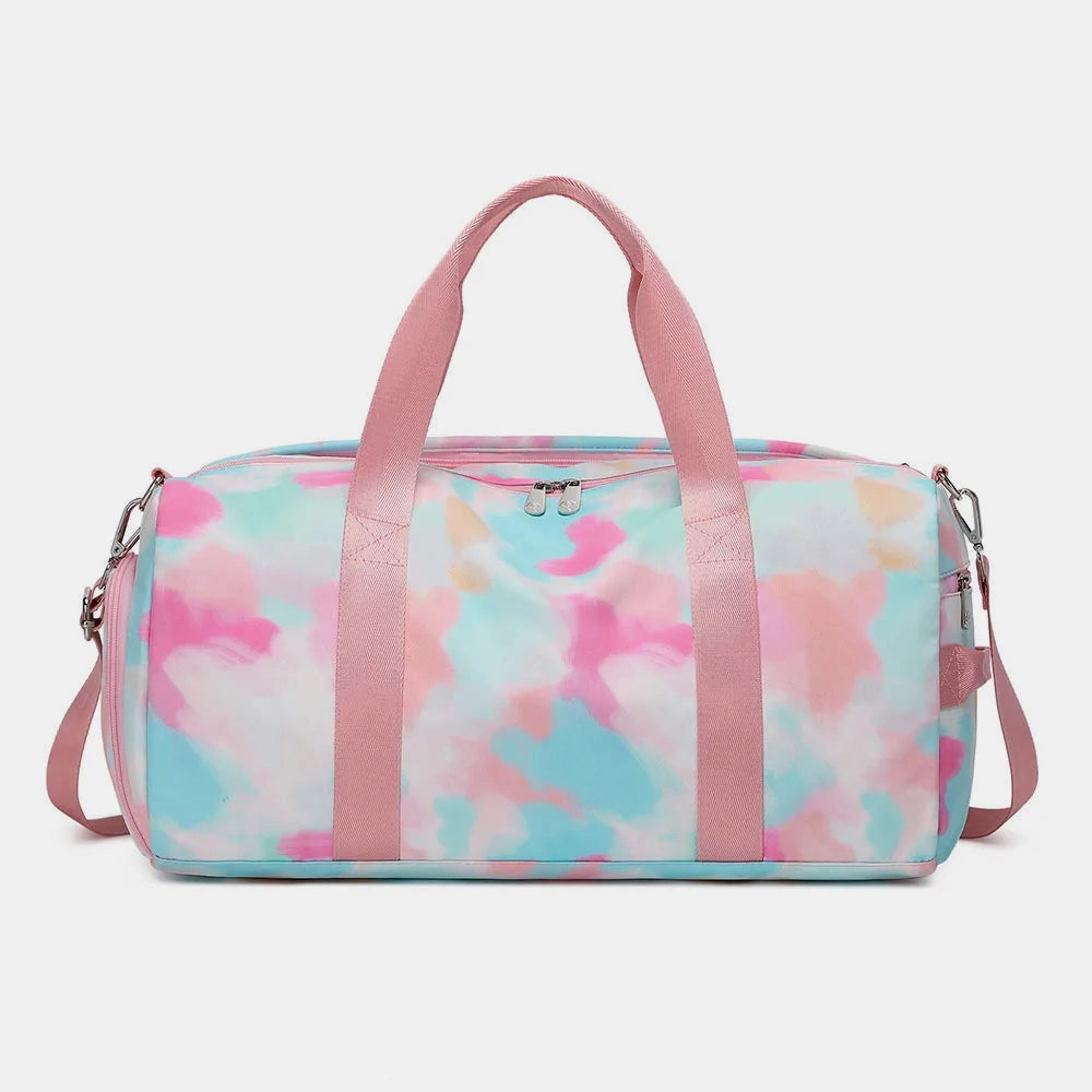 Sac de sport fillette bleu clair