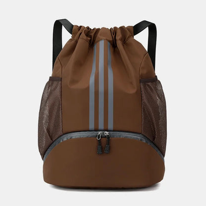Sac de sport hand marron
