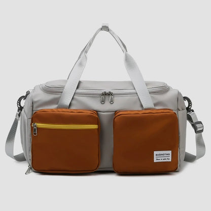 Sac de sport petit format marron