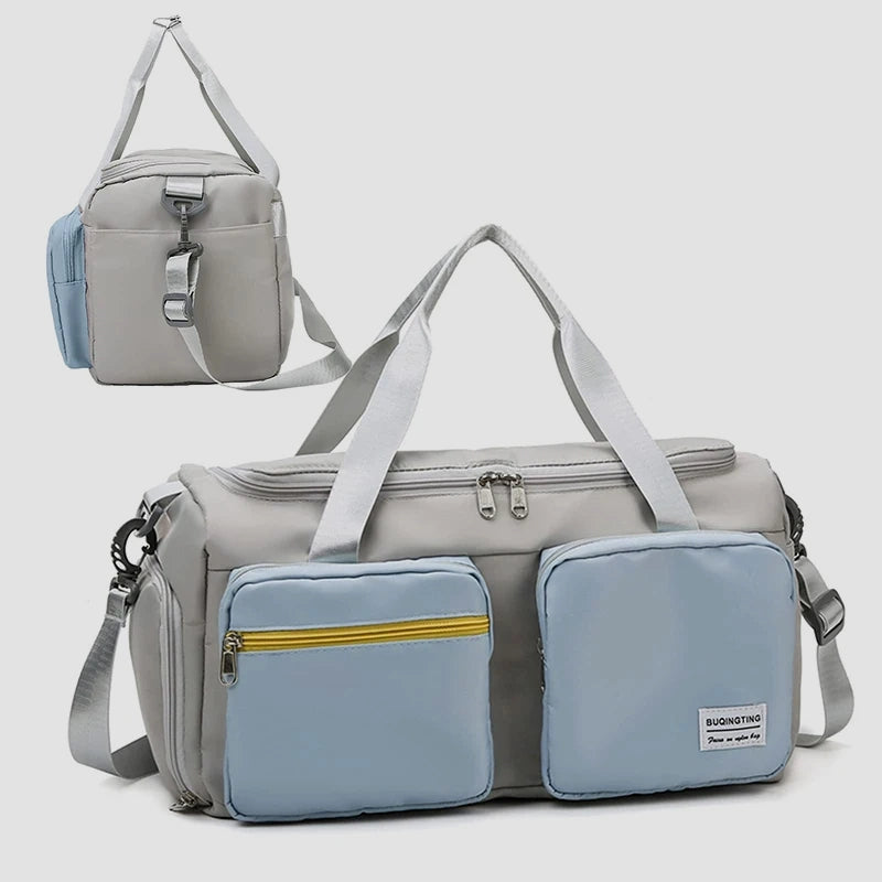 Sac de sport petit format bleu
