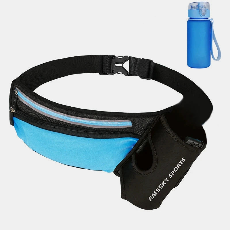 Sacoche pour courir bleu