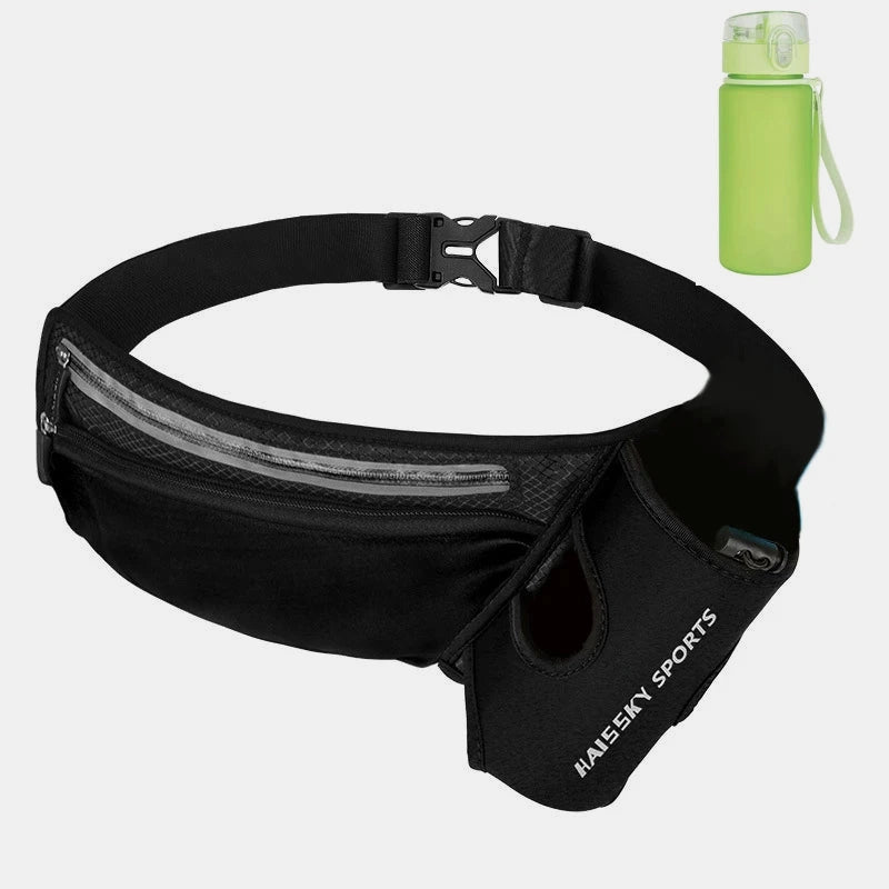Sacoche pour courir verte