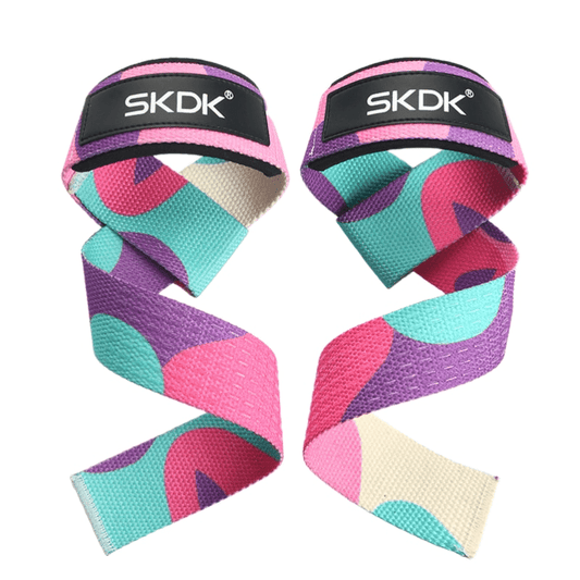 Vue d'ensemble de la Sangle de Musculation Funky montrant ses couleurs vives.
