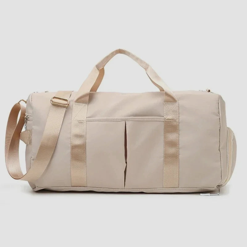 Sport bag beige