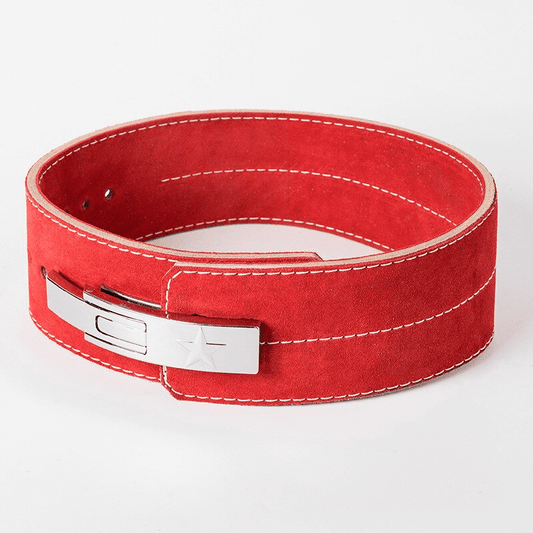 Ceinture de force à levier rouge clair - Ceinture de force