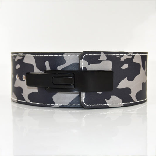Ceinture de force à levier camouflage gris - Ceinture de force