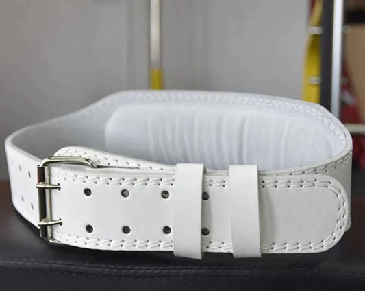 Ceinture de musculation blanc - Ceinture de force