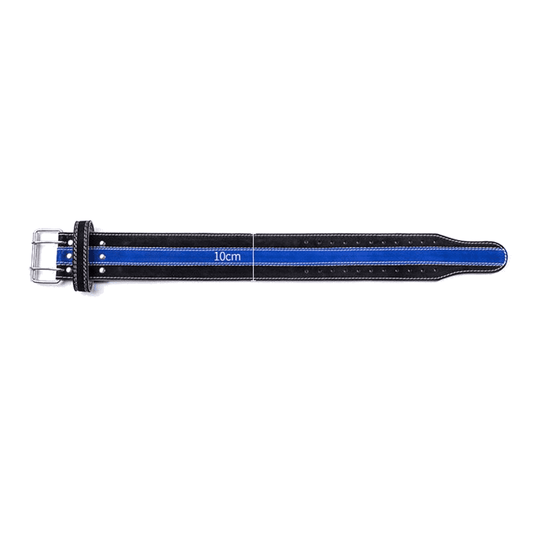 Ceinture musculation Bleu Noir - Ceinture de force